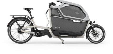 Ca Go Bike FS 200 Life Family Plus Lastenrad mit Bosch Performance CX Motor 625Wh Akku Silk Grey