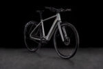 Cube Editor Hybrid SLX FE 400X Urban E-Bike 58 cm mit Bosch SX Motor 400Wh Akku und Shimano 8-Gang Nabenschaltung sleekgrey n spectral